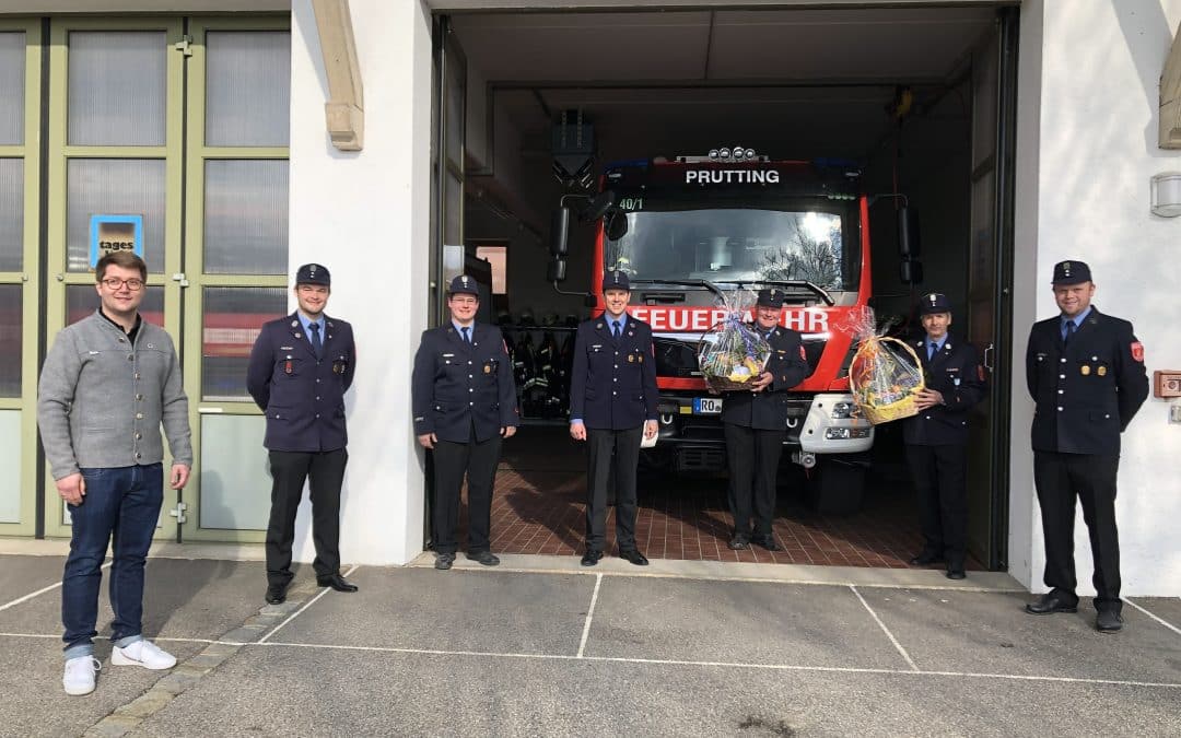 Neuwahl der Feuerwehrkommandanten der Freiwilligen Feuerwehr Prutting
